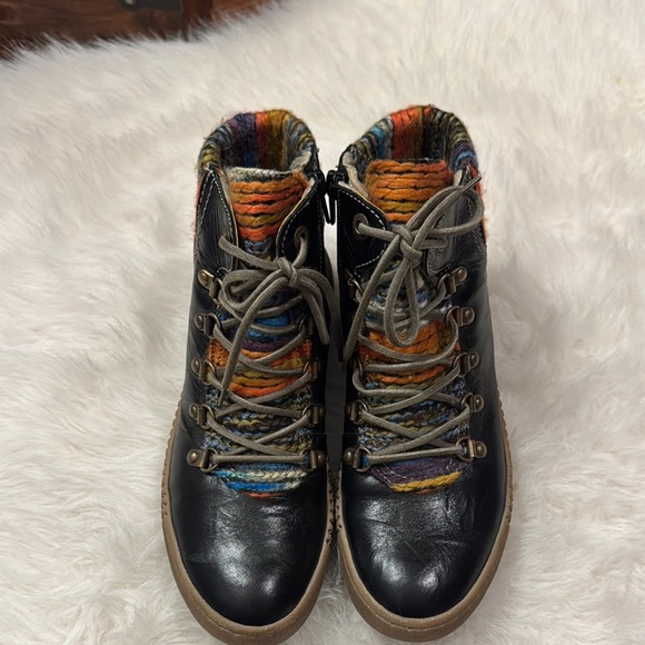 Josef Seibel Multicolor Ankle Boots Size EU37 pre-owned. - Picture 2 of 9